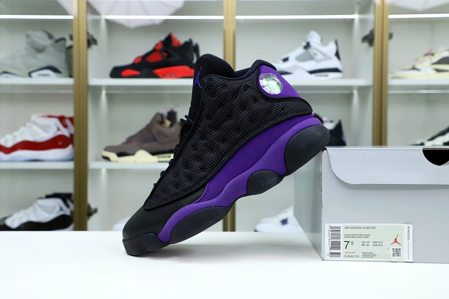 'COURT JORDAN PURPLE' JORDAN RETRO 13 AIR AIR 0713